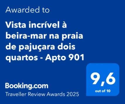 Exclusividade Com Vista Incrivel A Beira-mar Na De Pajucara Dois Quartos - Apto 901 Maceio (Alagoas)
